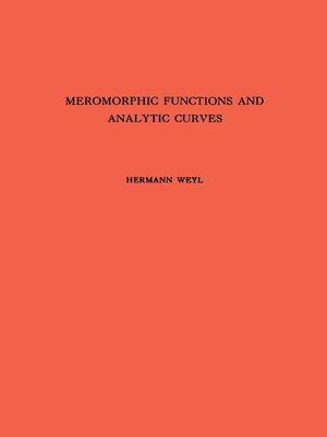 cover image of Meromorphic Functions and Analytic Curves. (AM-12)